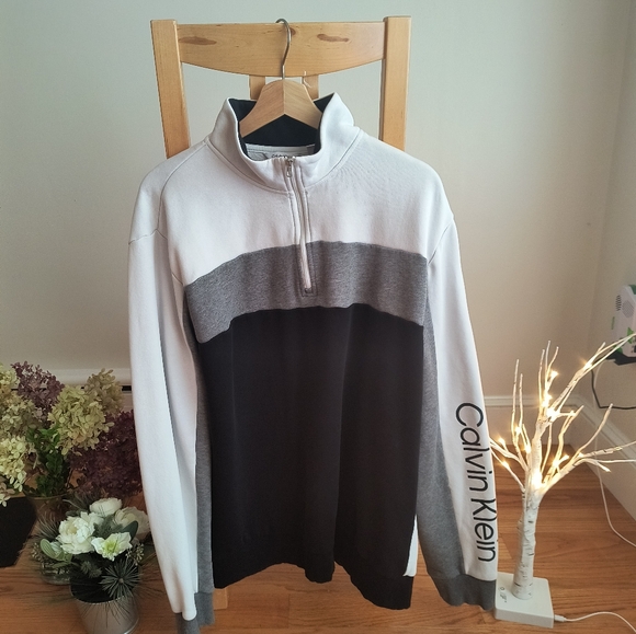 Calvin Klein Quarter Zip XL - Picture 1 of 2